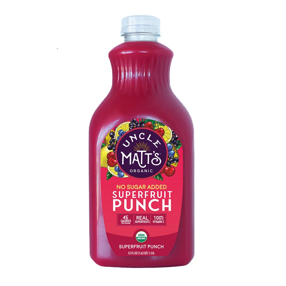 Uncle Matt's Organic Super Fruit Punch Juice, 52 oz