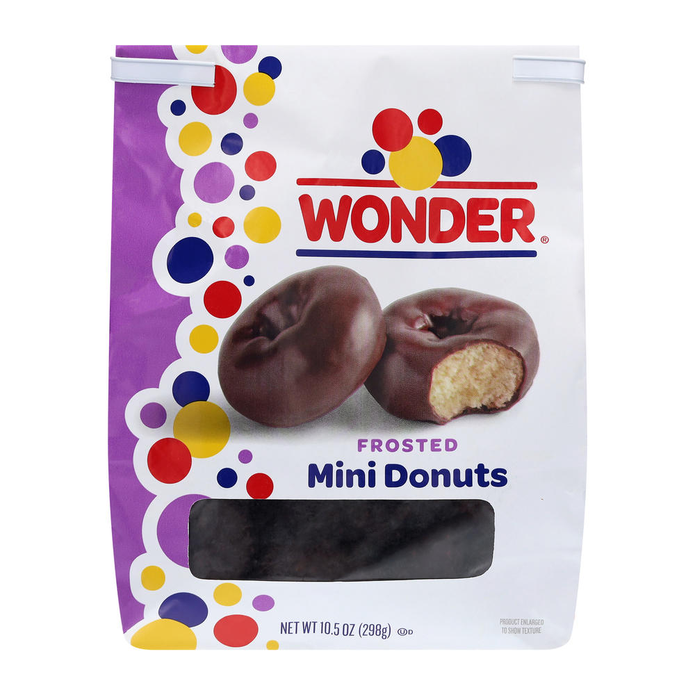 Wonder Frosted Mini Donuts, 10.5 oz