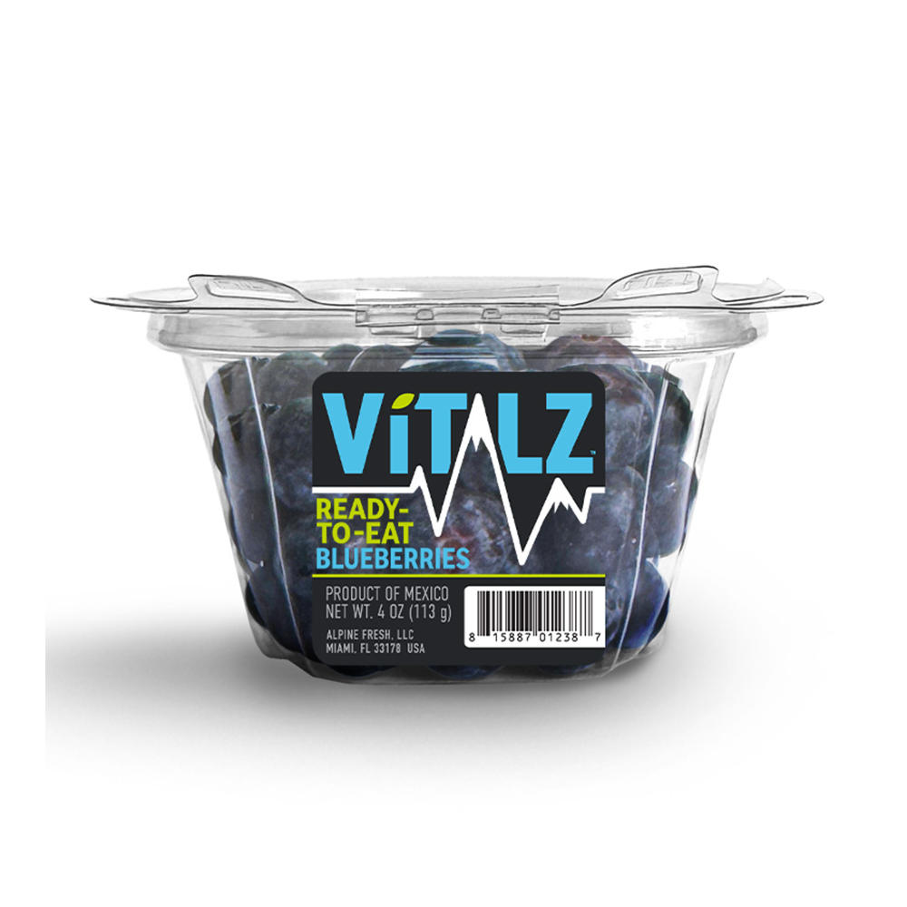 Vitalz Ready-To-Eat Blueberries, 4 oz