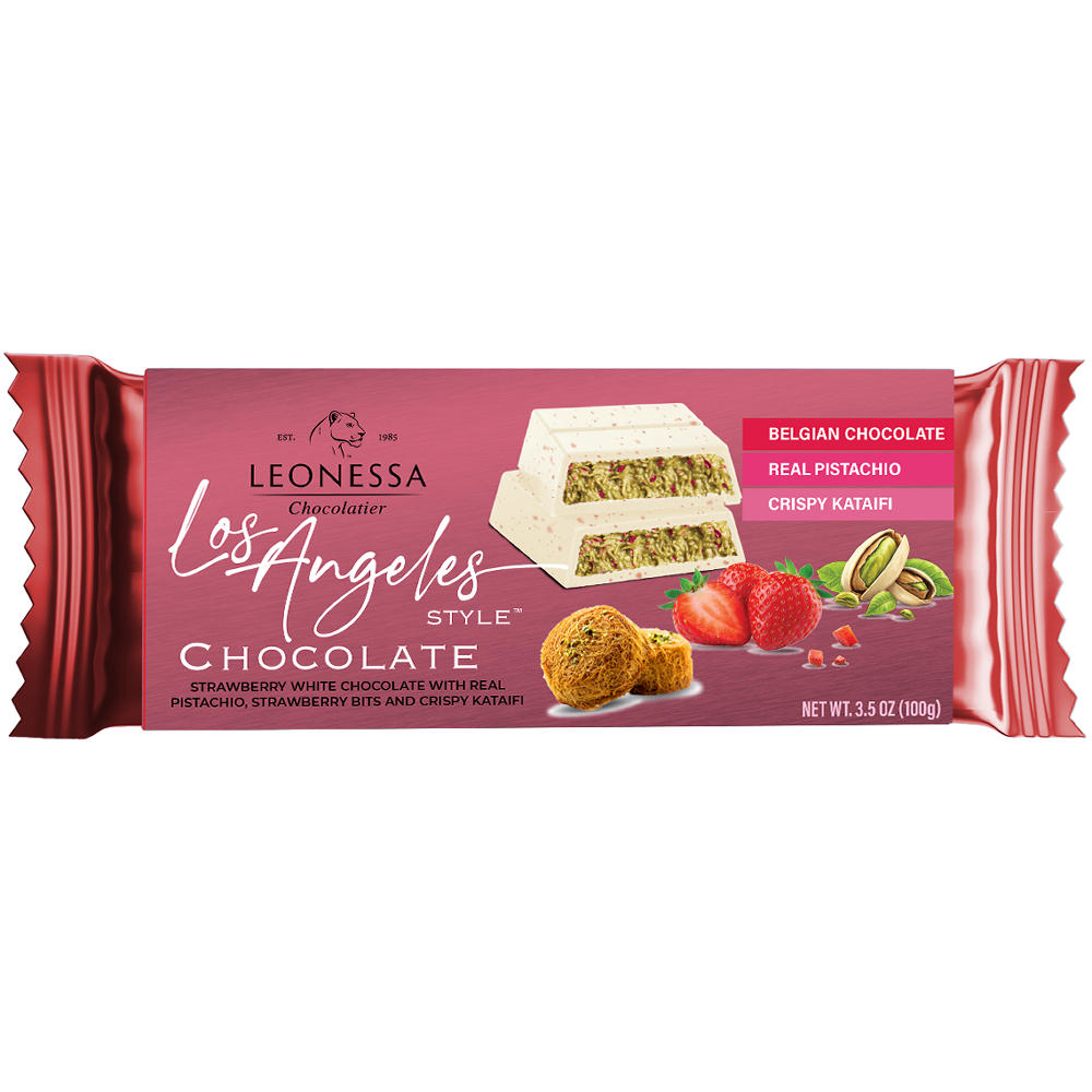 Leonessa Los Angeles Style Chocolate Bar, 3.5 oz