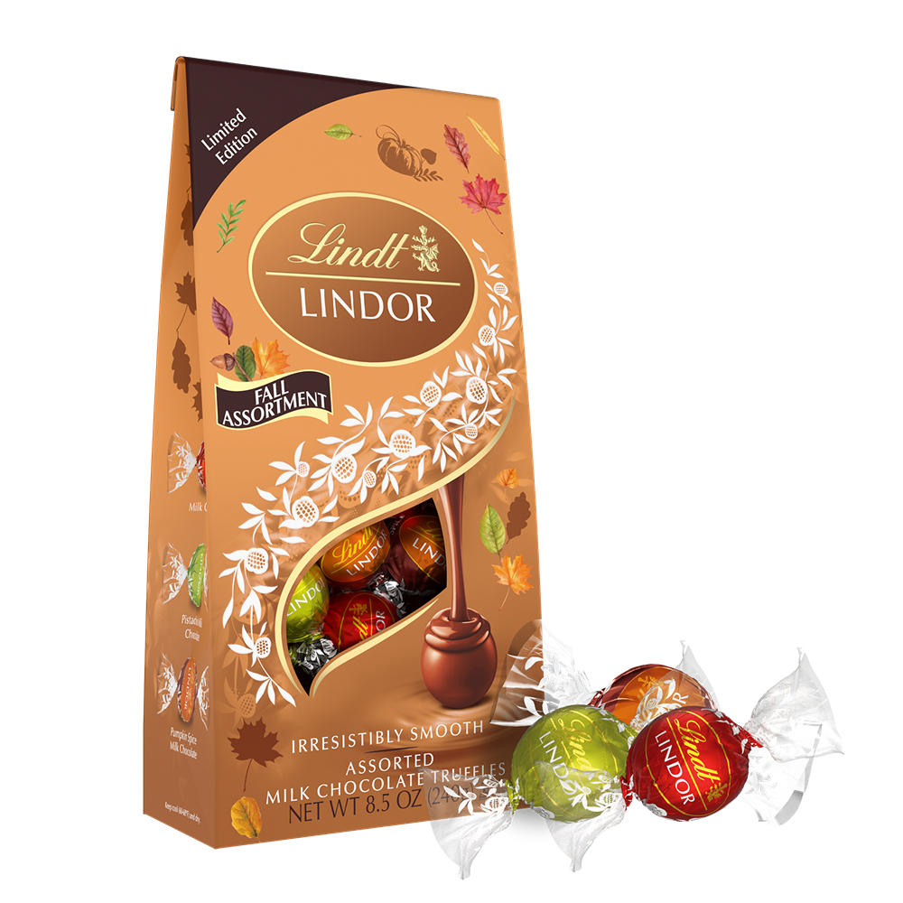 Lindt Lindor Fall Assortment Bag, 8.5 oz