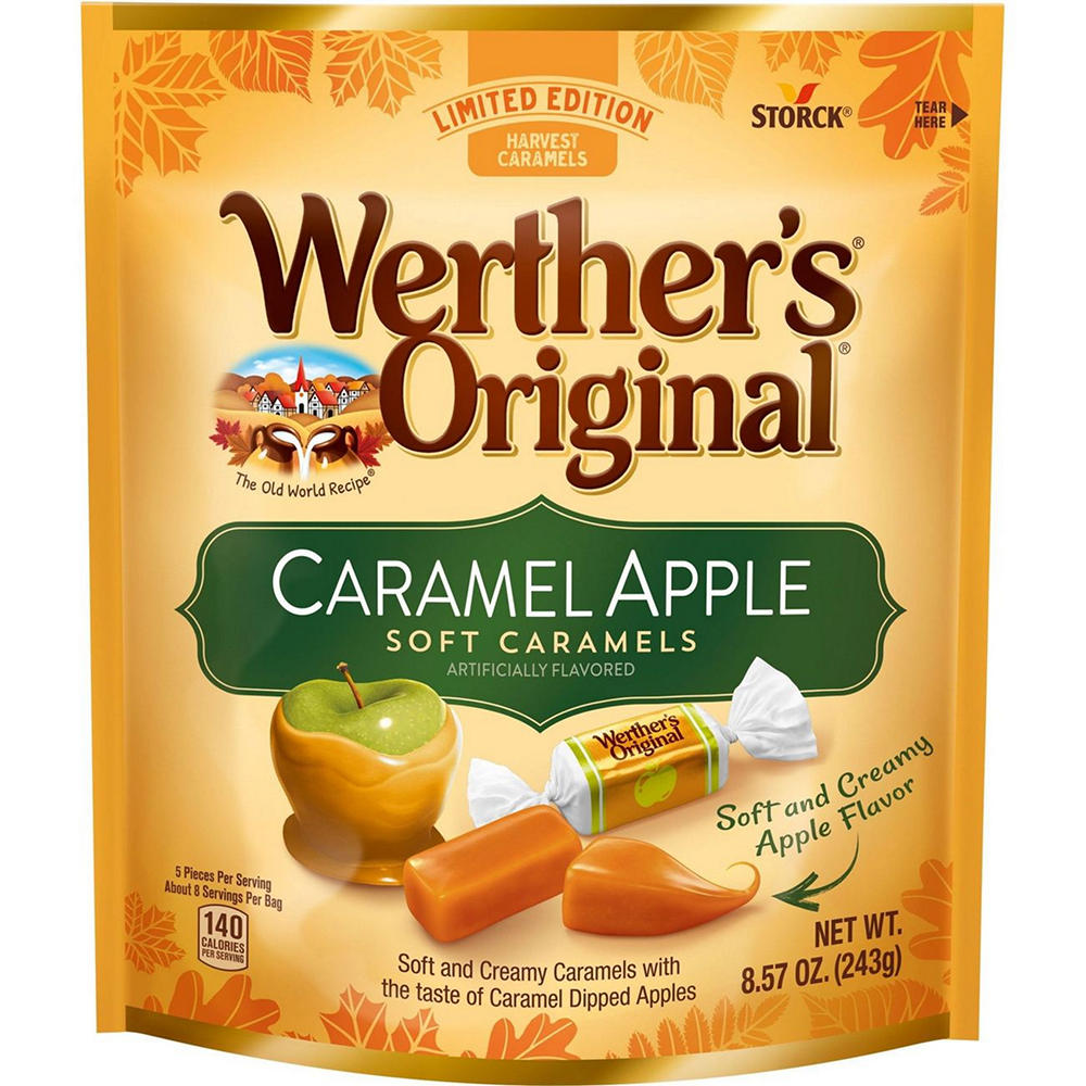 Werther's Original Caramel Apple Soft Caramels, 8.57 oz