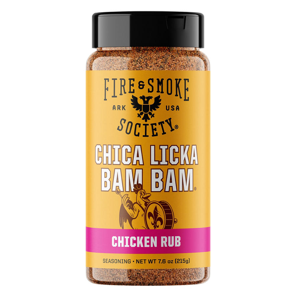 Fire & Smoke Society Chica Licka Bam Bam Chicken Rub, 7.6 oz