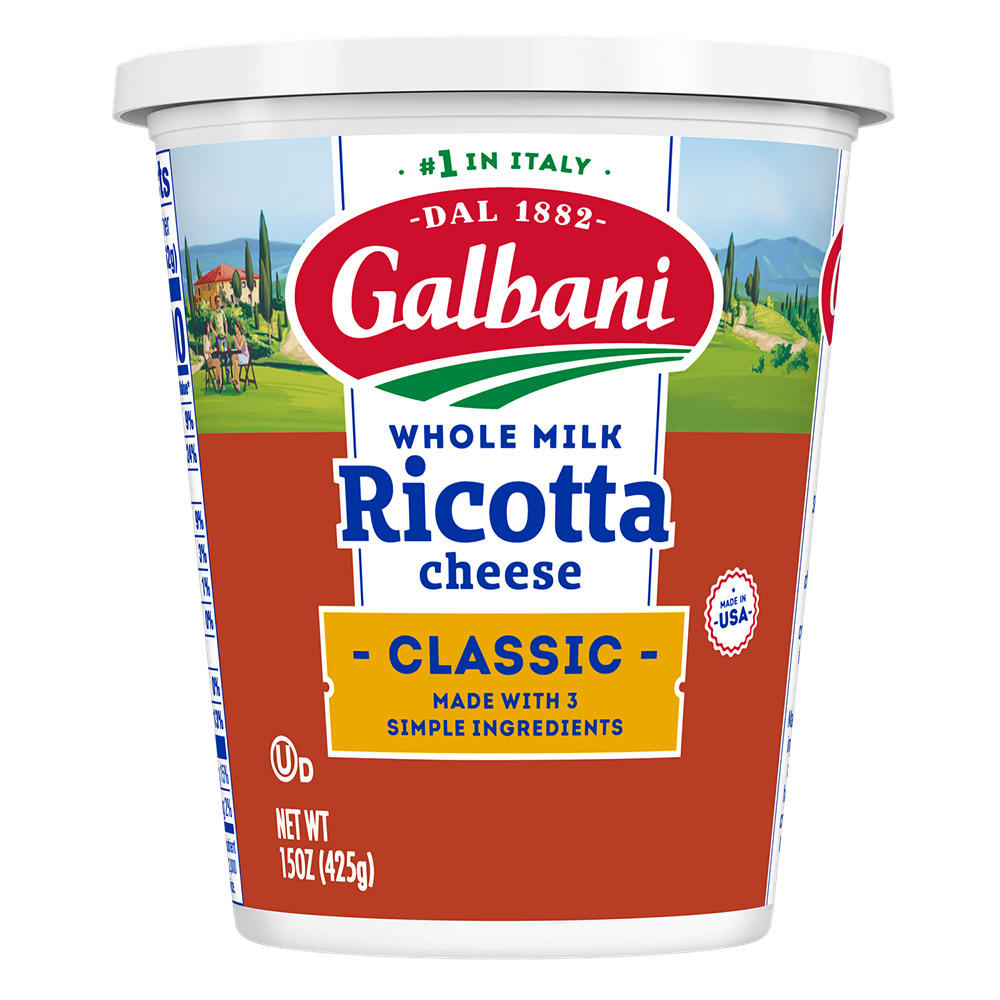 Galbani Whole Milk Ricotta Cheese - Classic, 15 oz