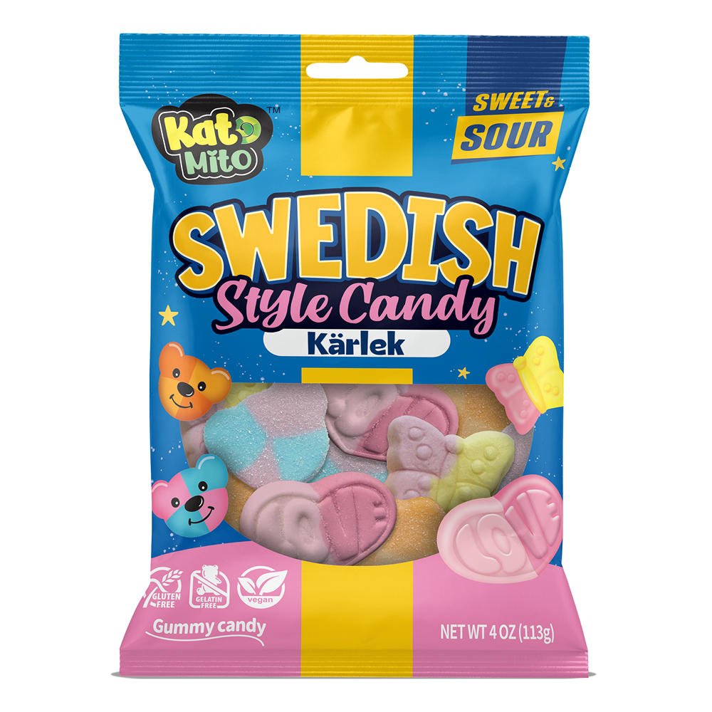 Kato Mito Lovely Dream Swedish Style Candy, 4 oz