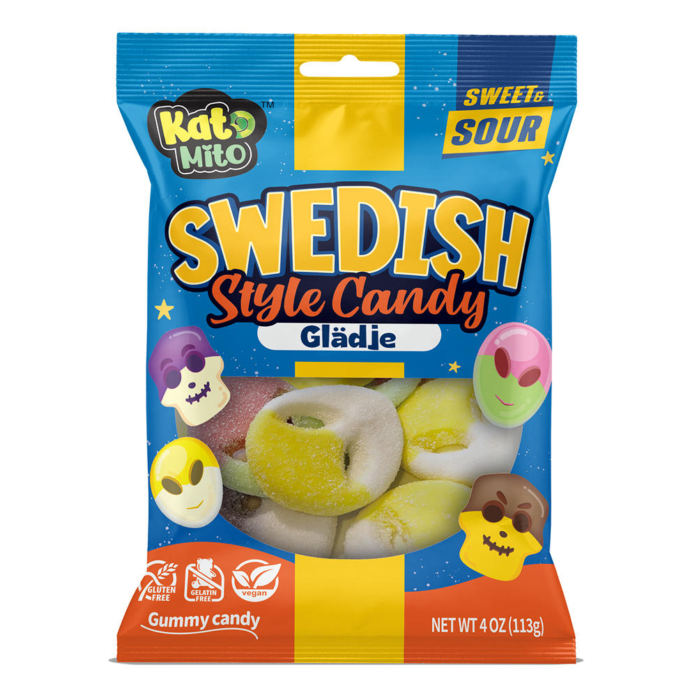 Kato Mito Joyful Dream Swedish Style Candy, 4 oz
