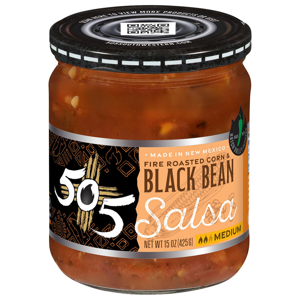 505 Southwestern Black Bean Medium Salsa , 15 oz