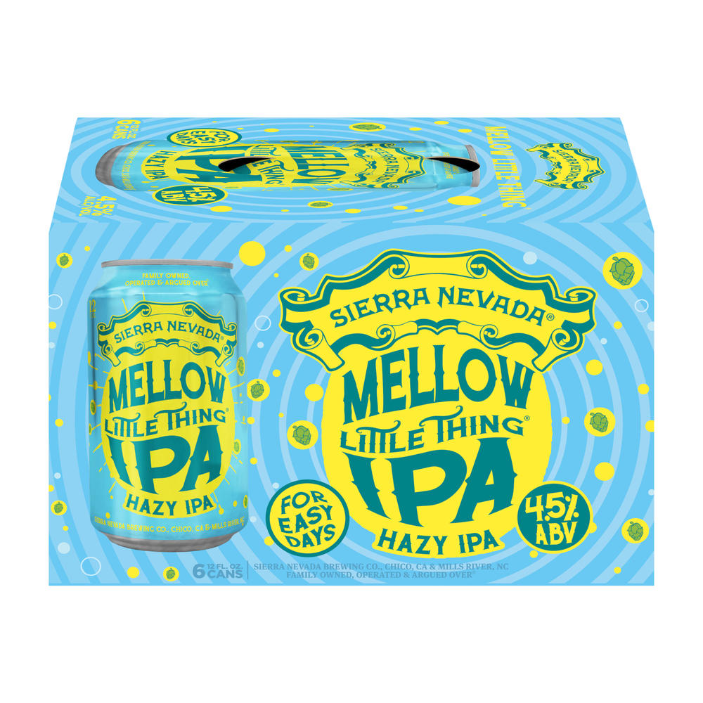 Sierra Nevada Mellow Little Thing IPA 6 pk Cans, 12 oz