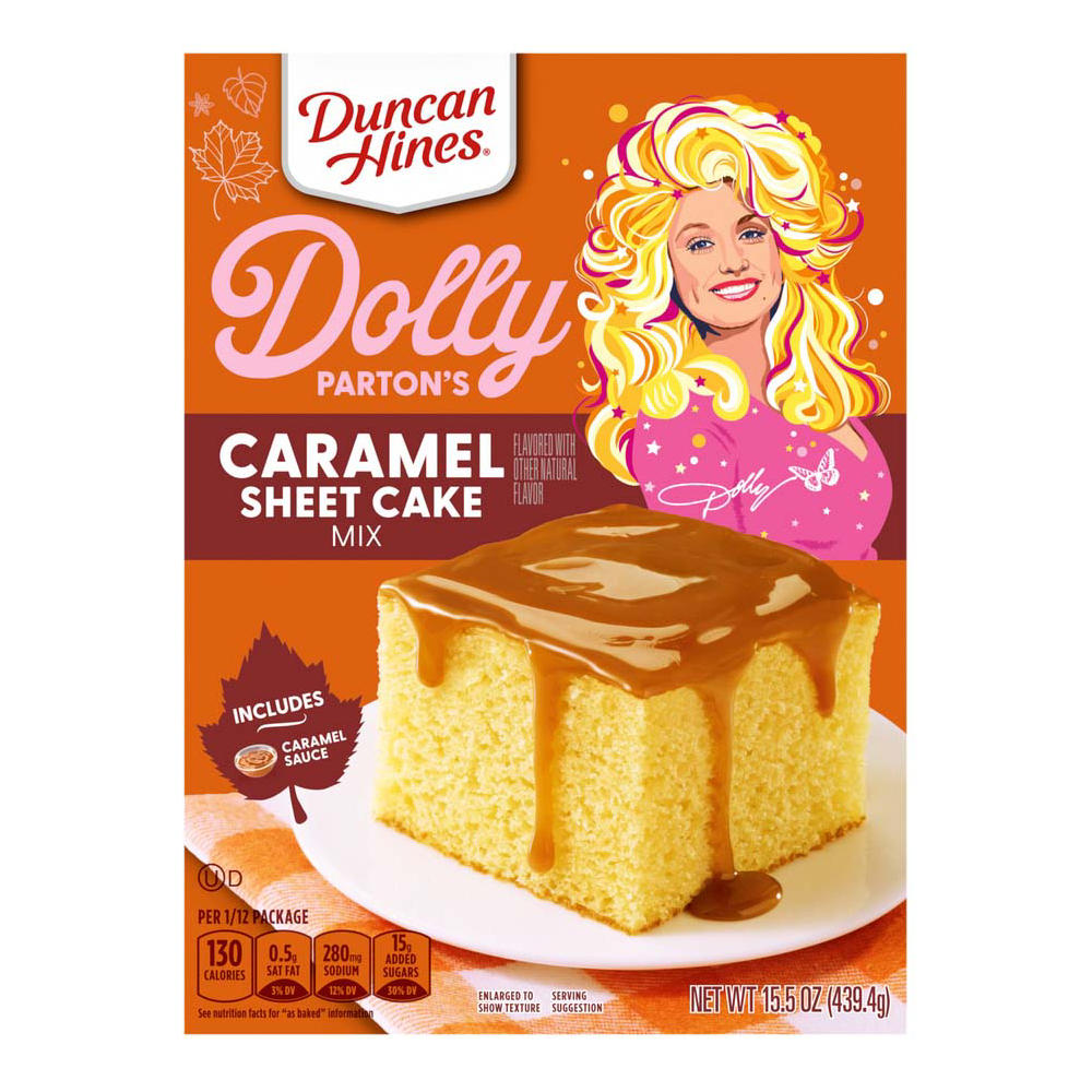 Dolly Parton's Caramel Sheet Cake Mix, 15.5 oz