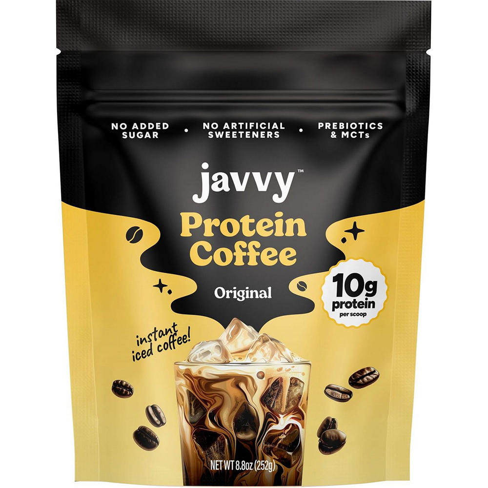 Javvy Protein Coffee Original Instant Iced Coffee, 8.8 oz