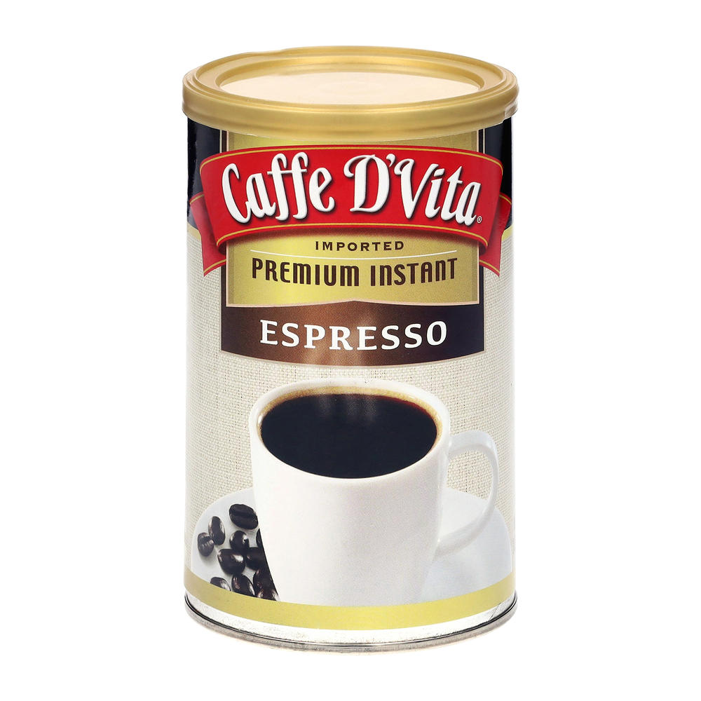 Caffe D'Vita Premium Instant Espresso, 3 oz