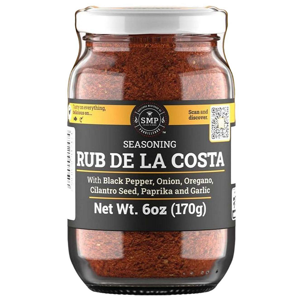 Sociedad Mexicana De Parriller Rub De La Costa Seasoning, 6 oz