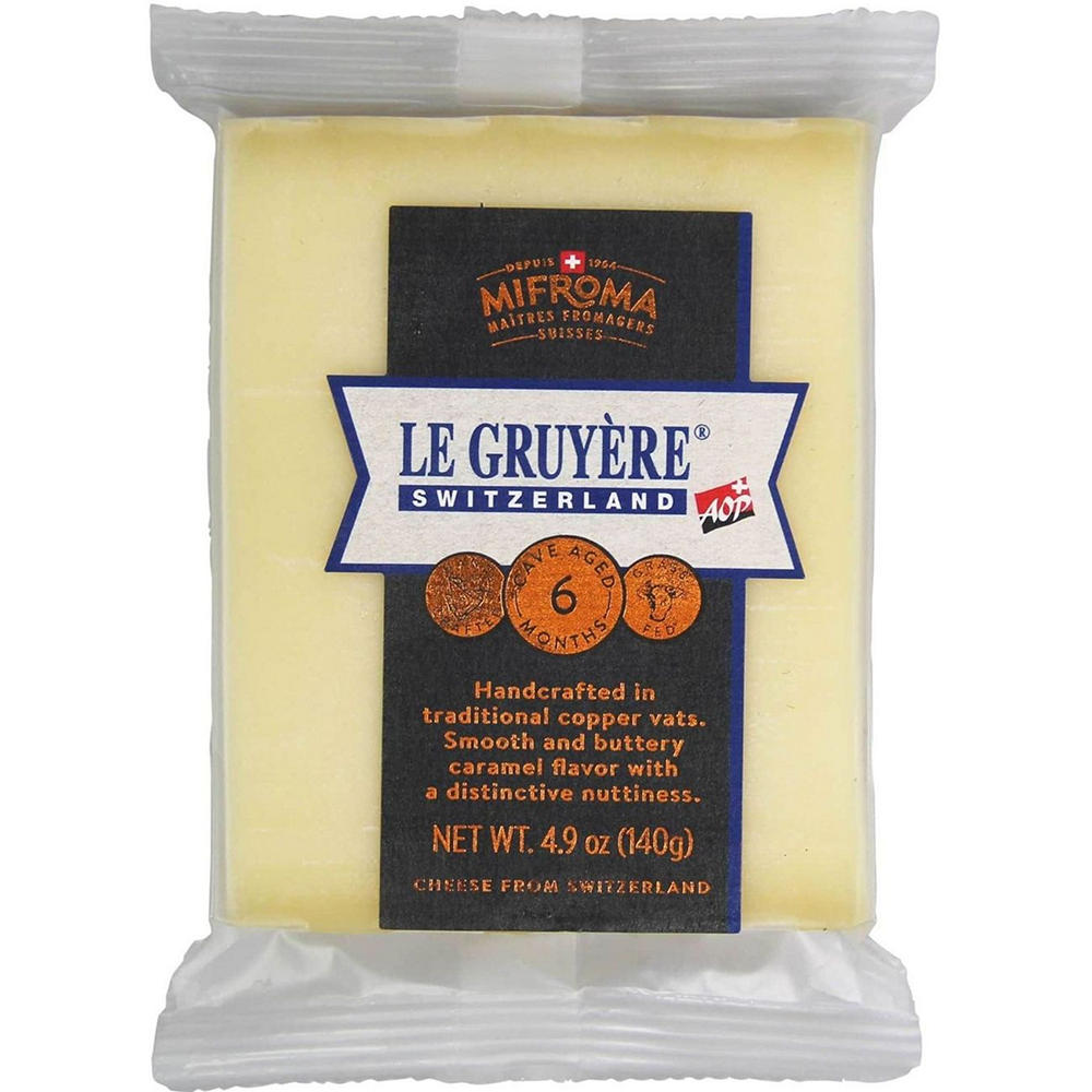 Mifroma Cave Aged 6 Months Le Gruyere Cheese, 4.9 oz