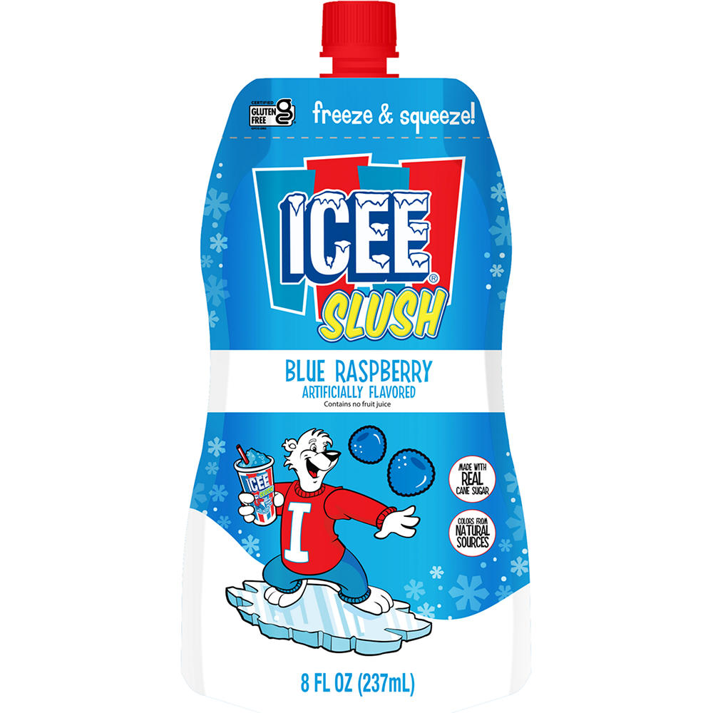 ICEE Blue Raspberry Slush, 8 oz