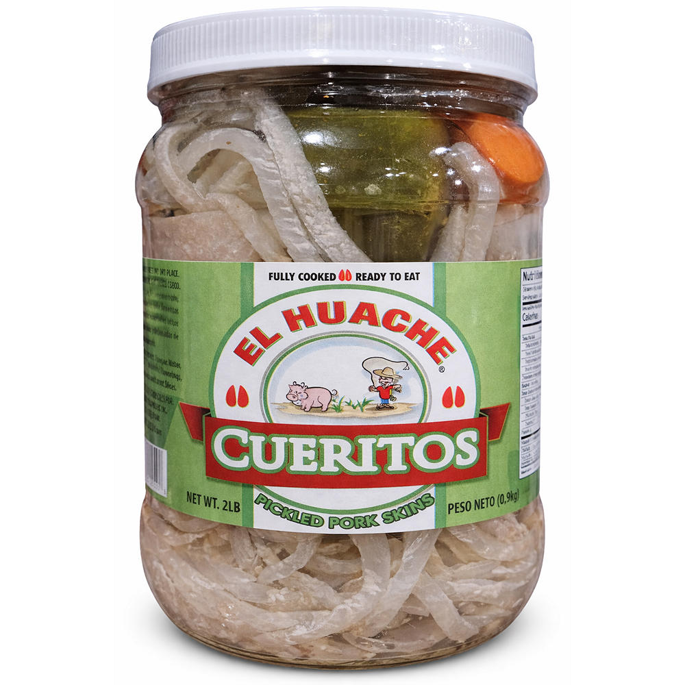 El Huache Cueritos Pickled Pork Skins, 2 lb