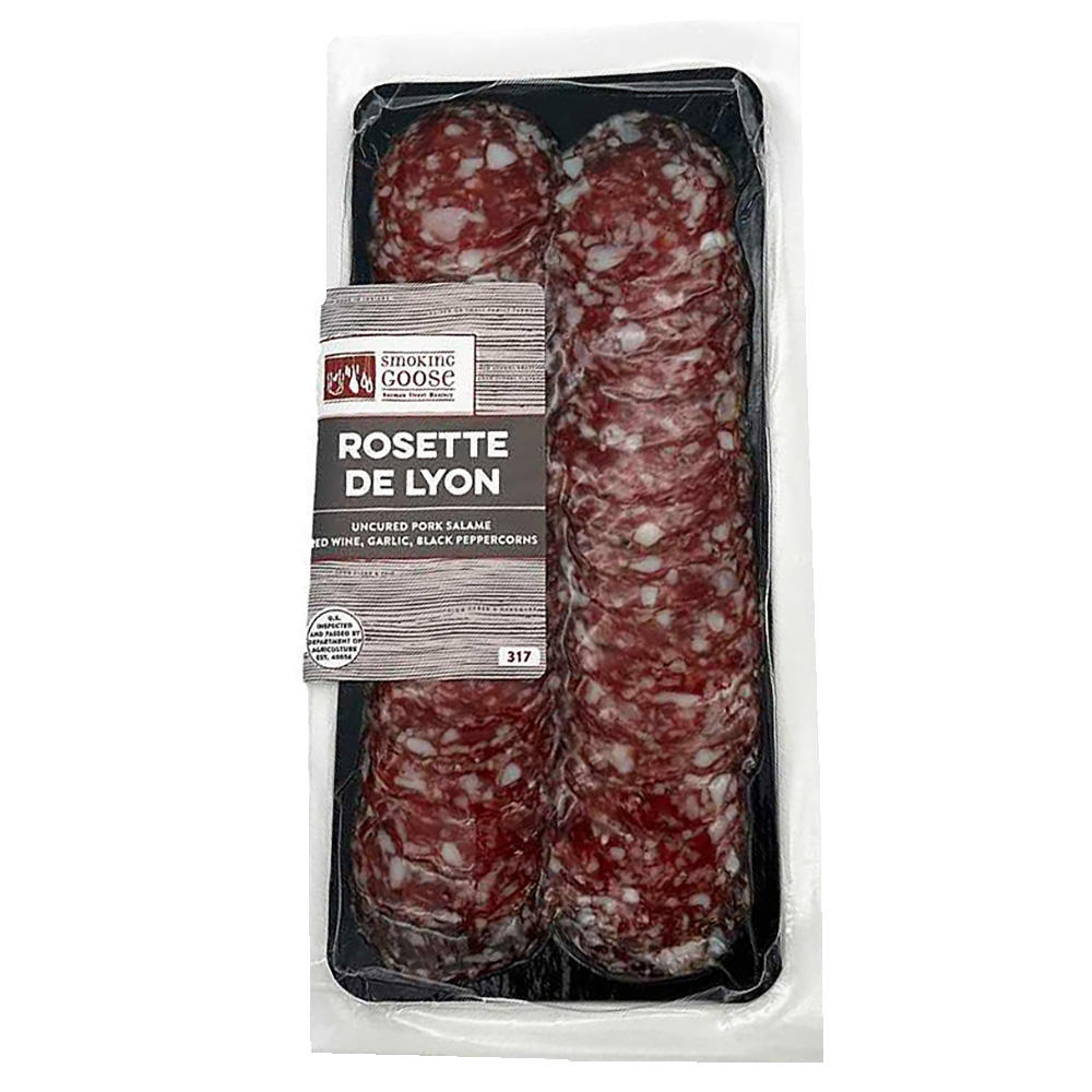 Smoking Goose Rosette de Lyon Uncured Pork Salame, 3 oz