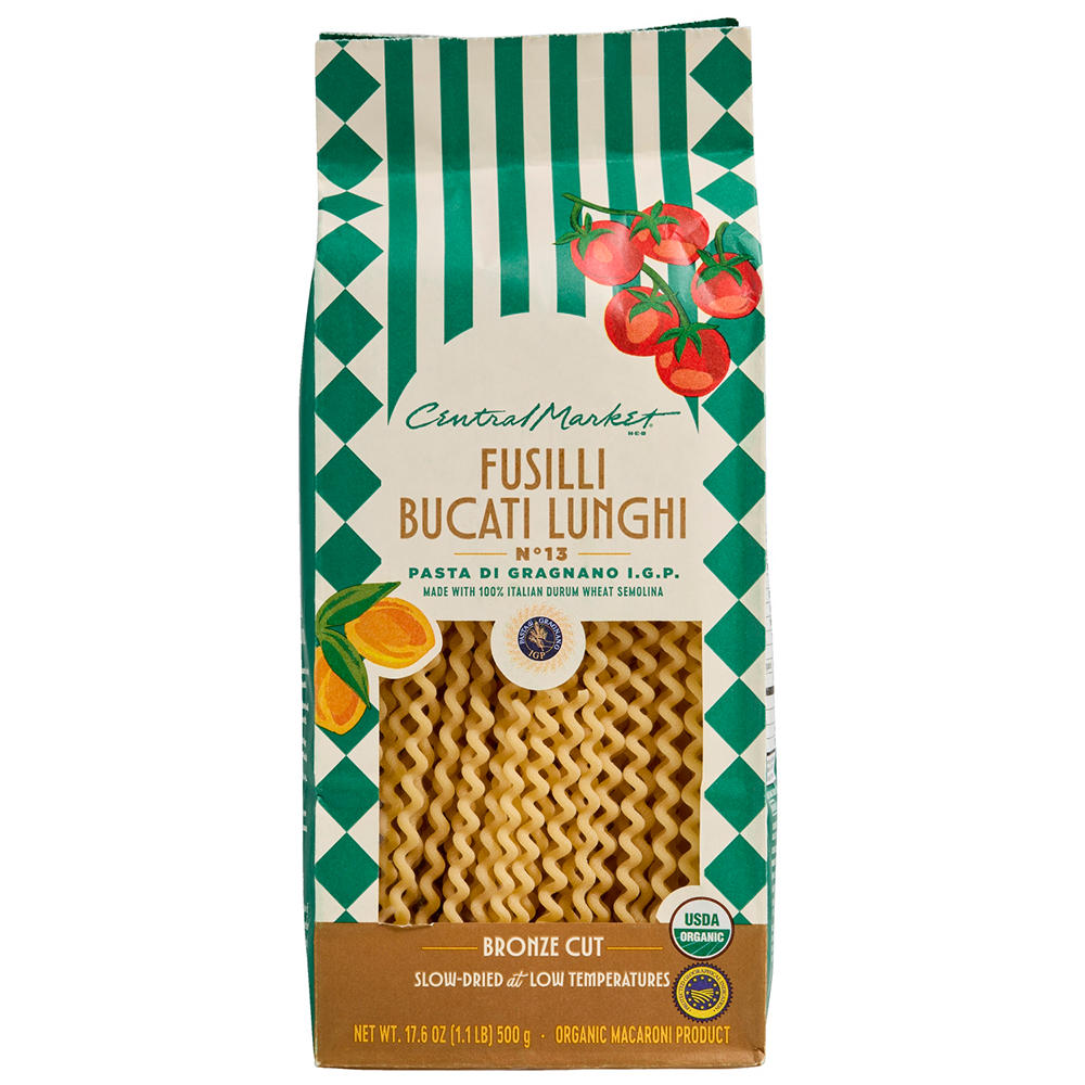 Central Market Organic Fusilli Bucati Lunghi, 17.6 oz