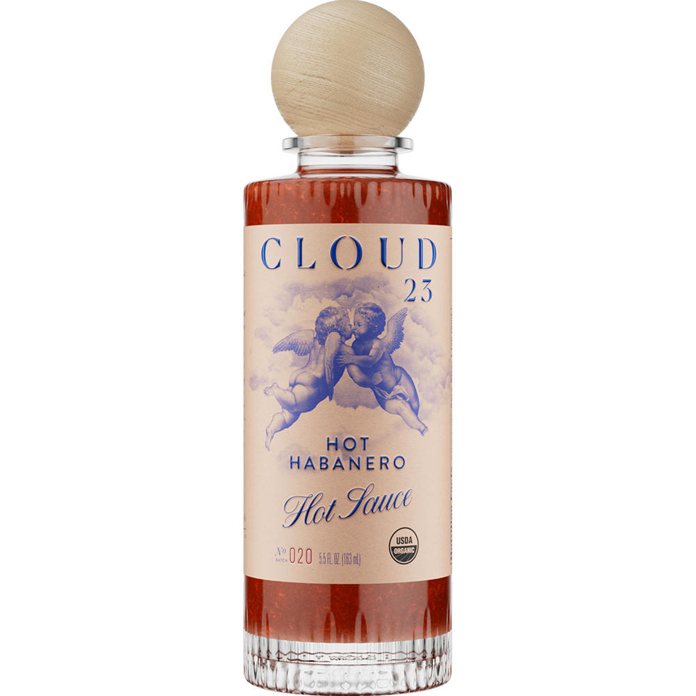 Cloud23 Hot Habanero Hot Sauce, 5.5 oz