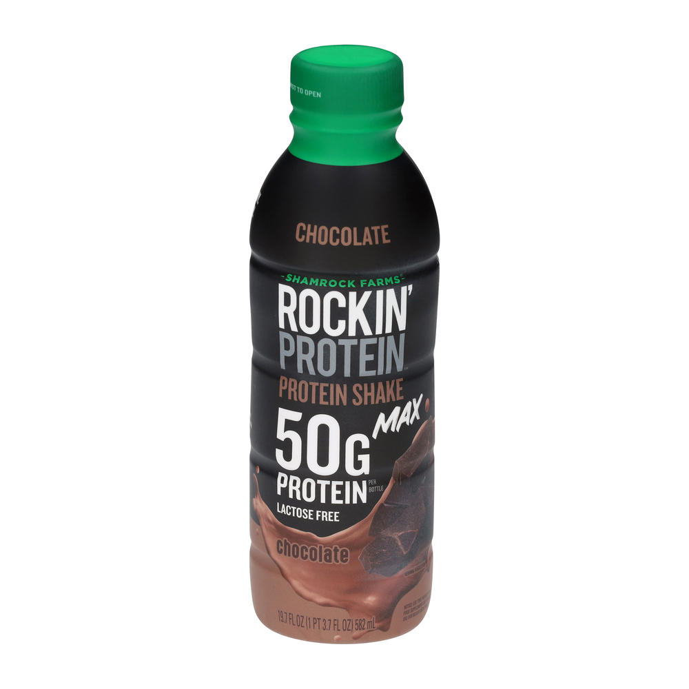 Shamrock Farms Rockin' Protein Shake - Chocolate, 19.7 oz