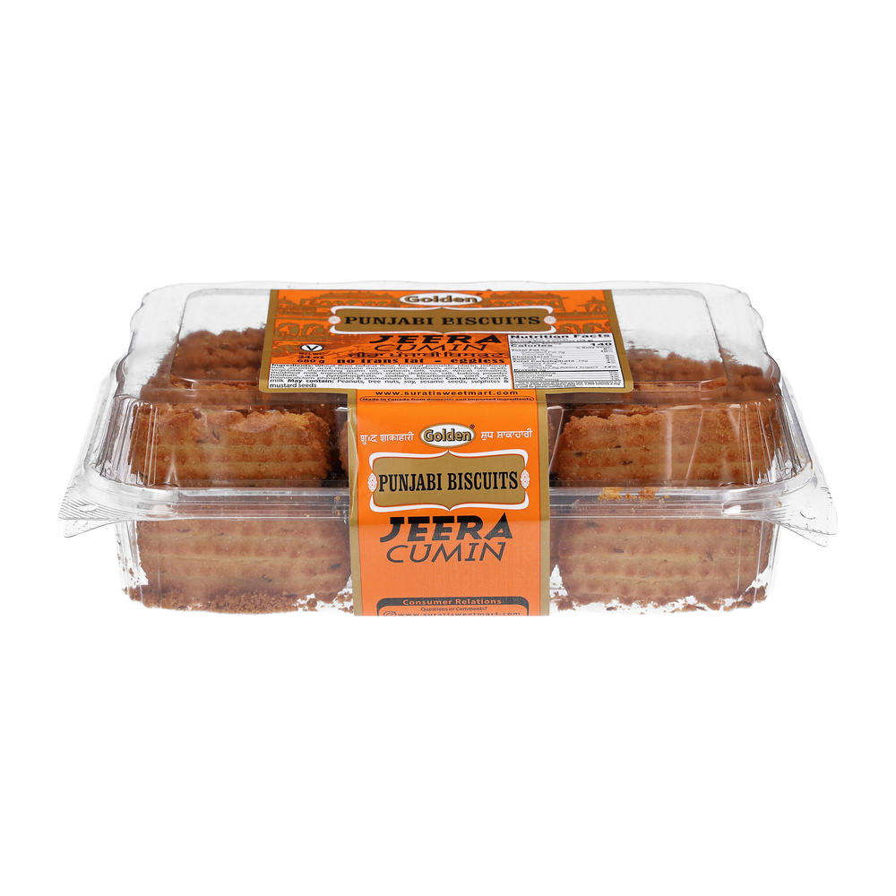 Golden Jeera Cumin Punjabi Biscuits, 24 oz