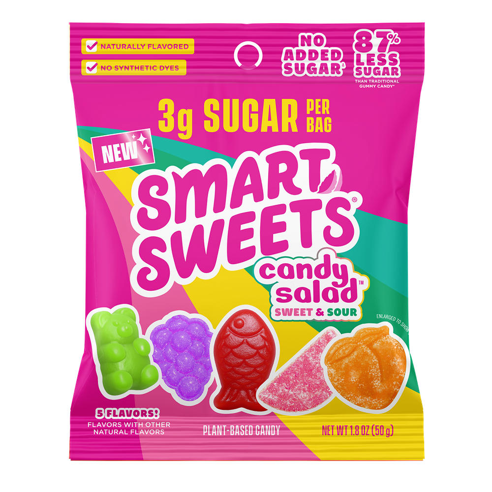 SmartSweets Candy Salad Sweet & Sour, 1.8 oz