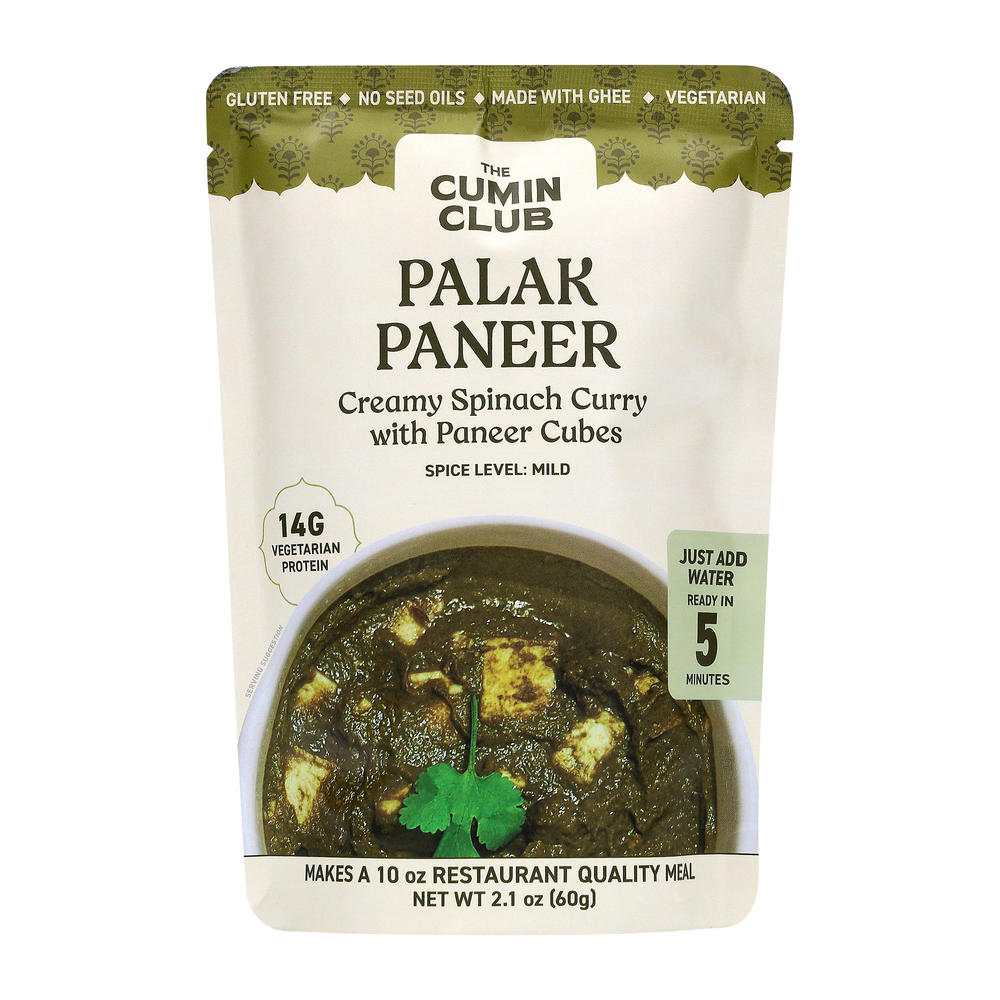 The Cumin Club Palak Paneer, 2.1 oz