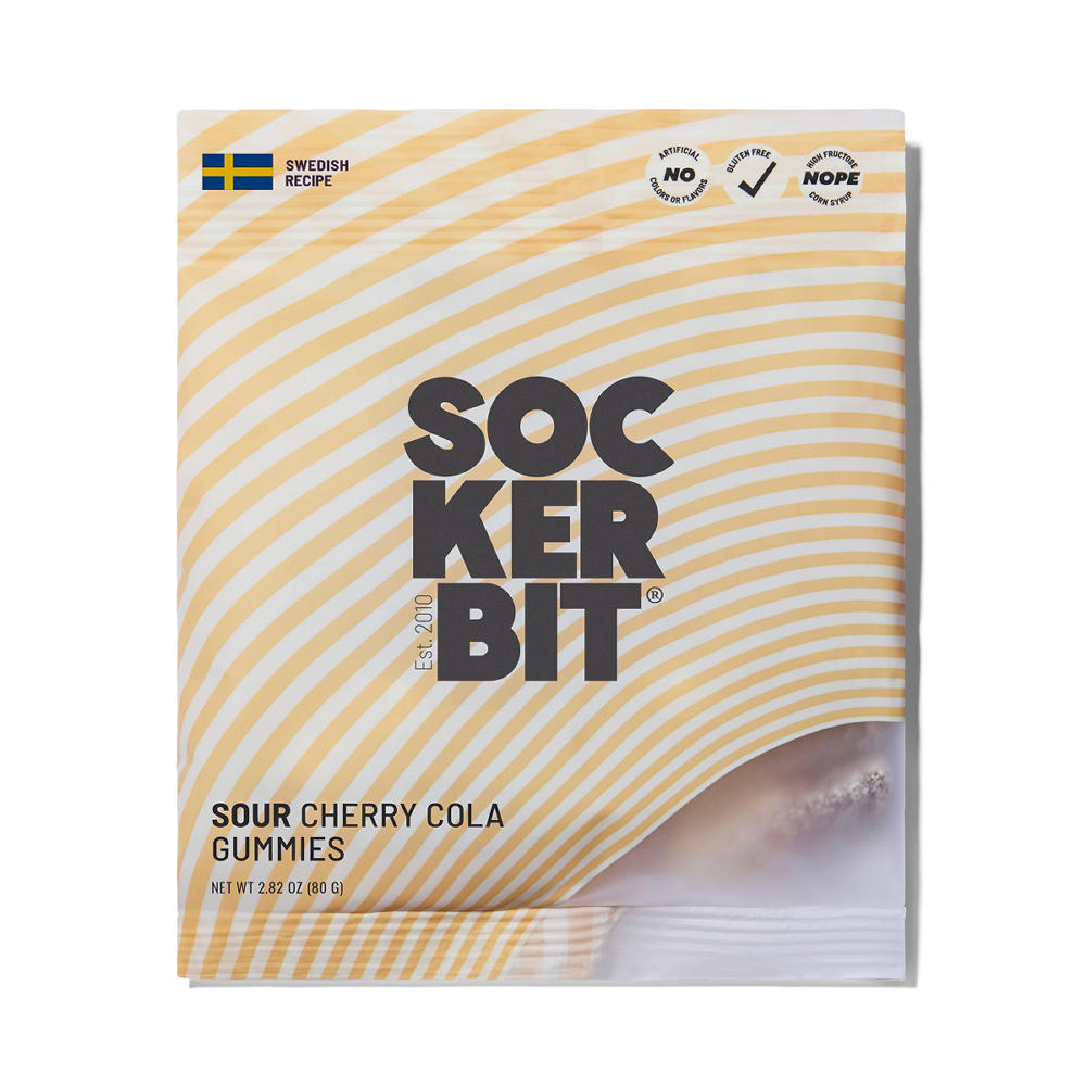 Sockerbit Sour Cherry Cola Gummies, 2.82 oz