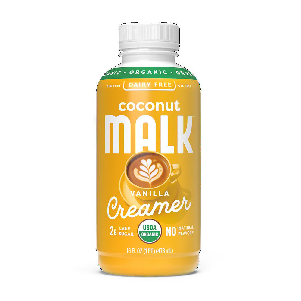 Malk Organic Coconut Creamer - Vanilla, 16 oz