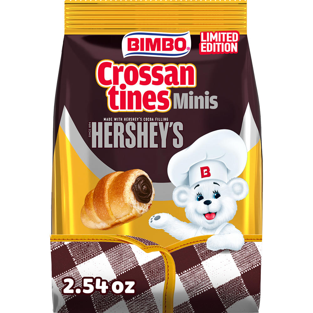 Bimbo Crossantines Hershey's Filled Mini Croissants, 2.54 oz