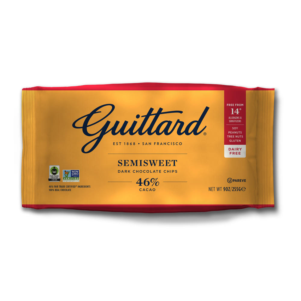 Guittard Semi Sweet Dark Chocolate Chips, 9 oz