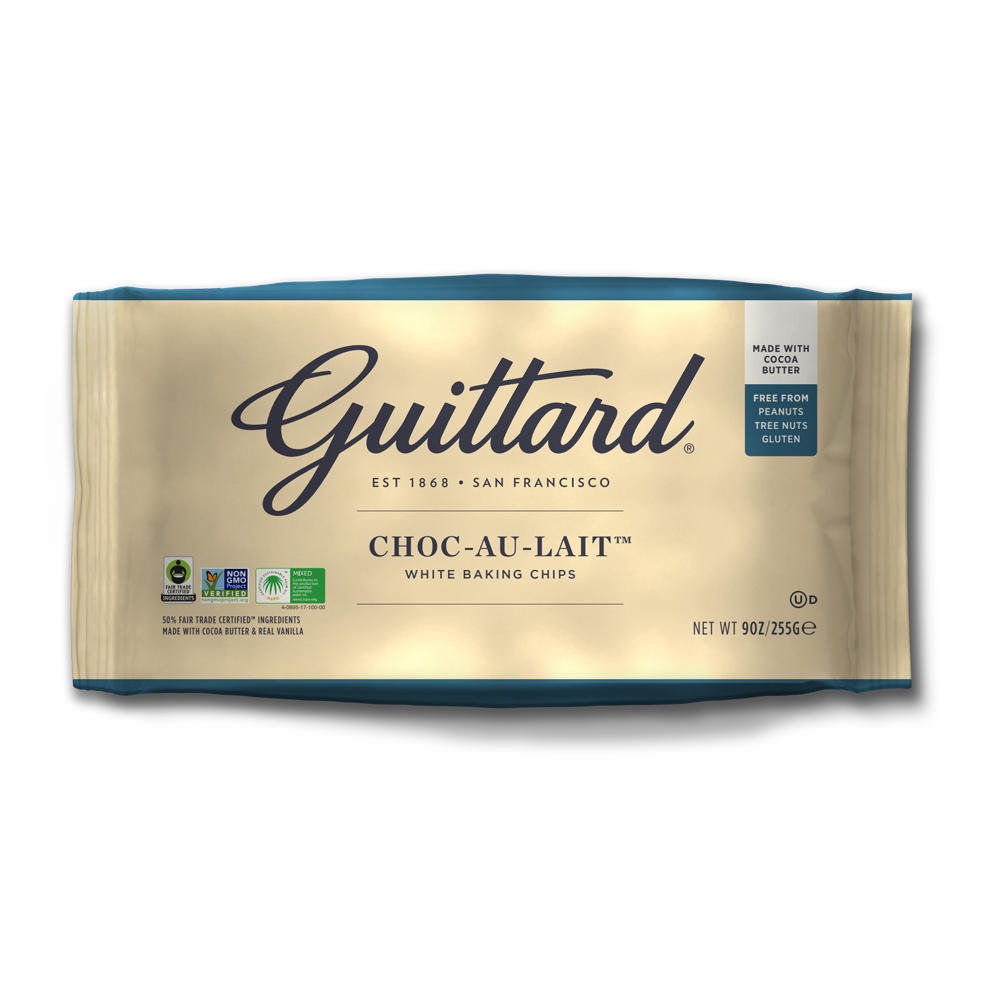 Guittard Choc-Au-Lait White Baking Chips, 9 oz