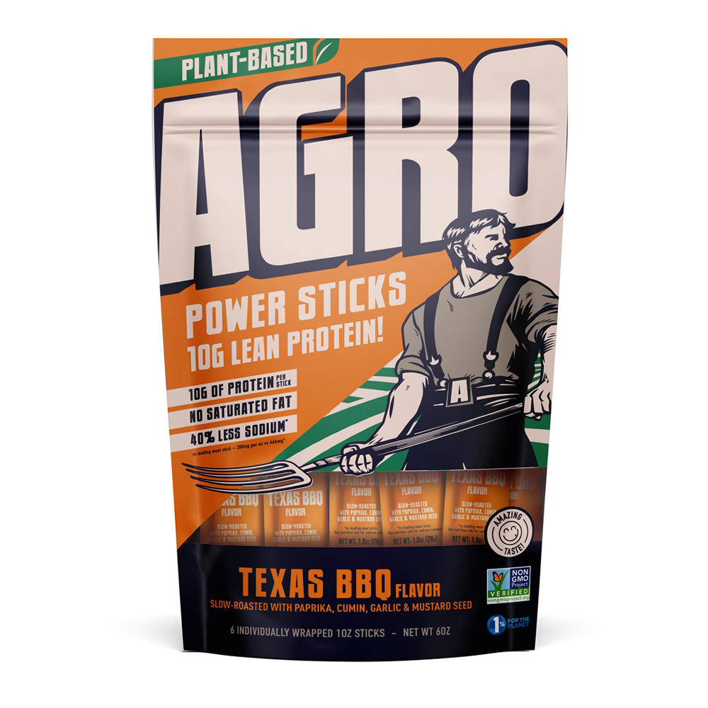 Agro Power Sticks Texas BBQ, 6 ct