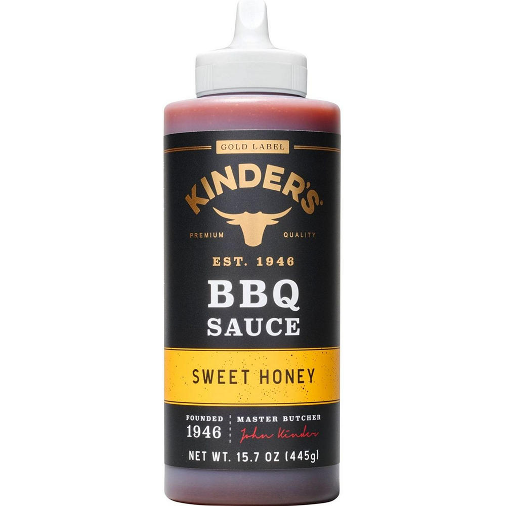 Kinder's Gold Label Sweet Honey BBQ Sauce, 15.7 oz