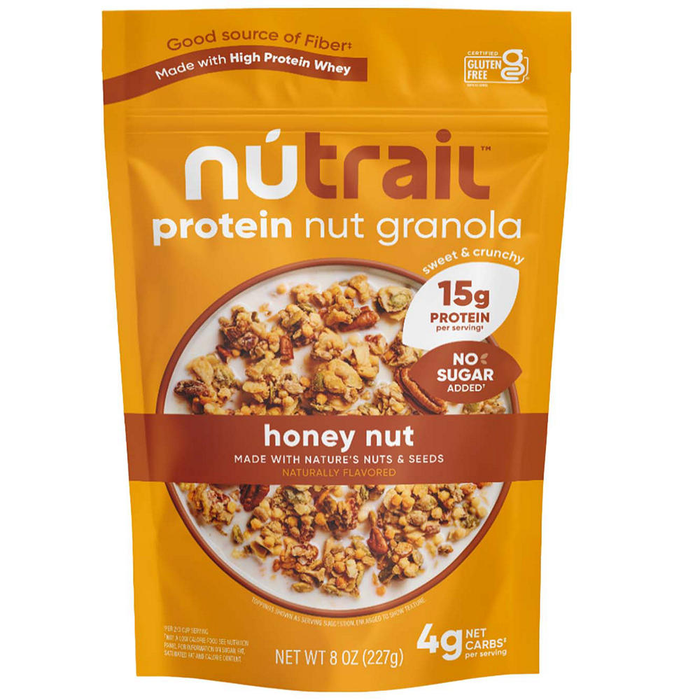 NuTrail Protein Nut Granola - Honey , 8 oz