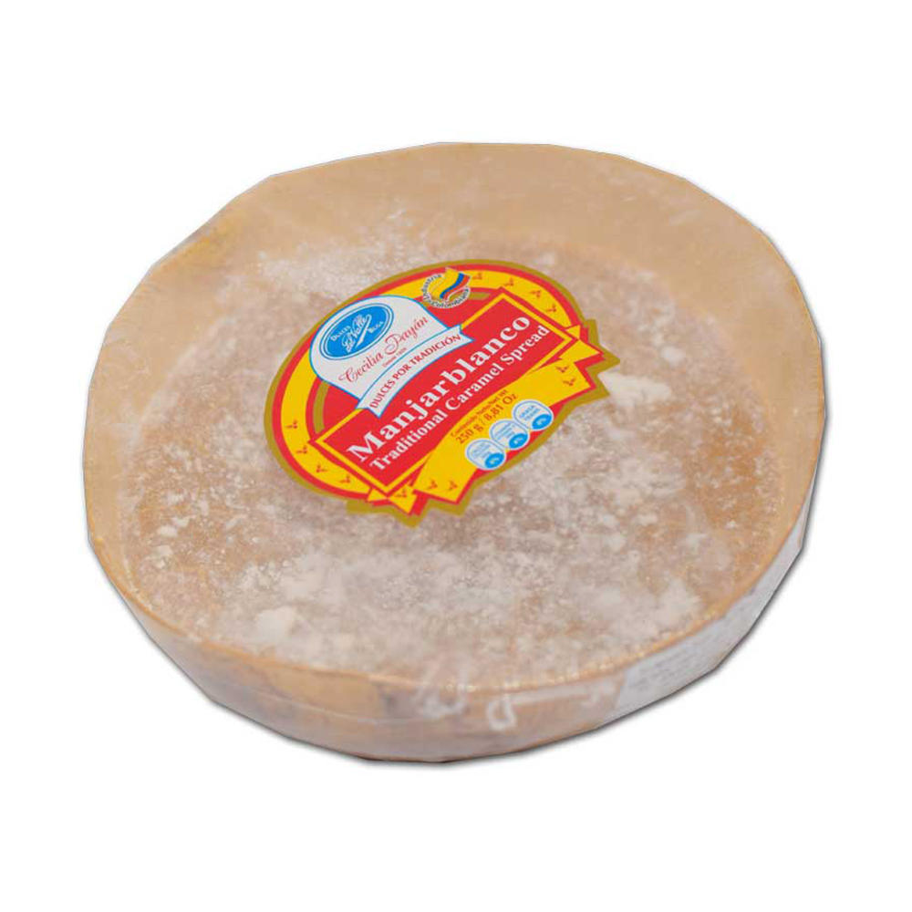 Dulces del Valle Manjar Blanco Traditional Caramel Spread, 8.81 oz