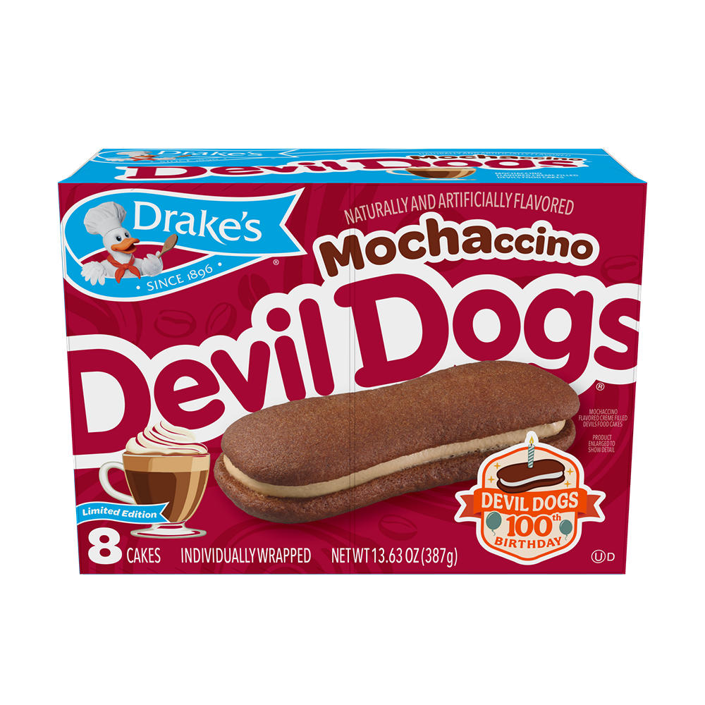 Drake's Mochaccino Devil Dogs, 8 ct