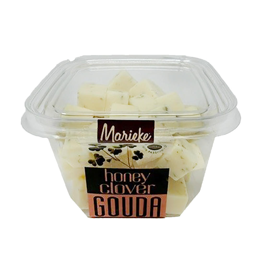 Marieke Gouda Honey Clover Cheese Cubes, Avg. 0.3 lb