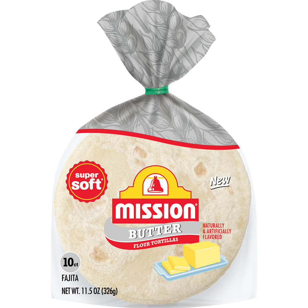 Mission Butter Flour Tortillas, 10 ct
