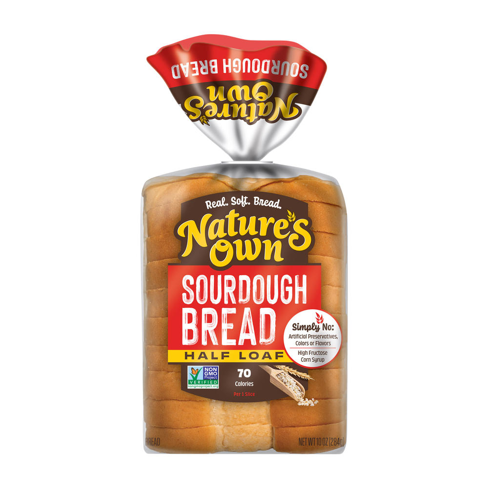 Nature's Own Sourdough Bread Half Loaf, 10 oz