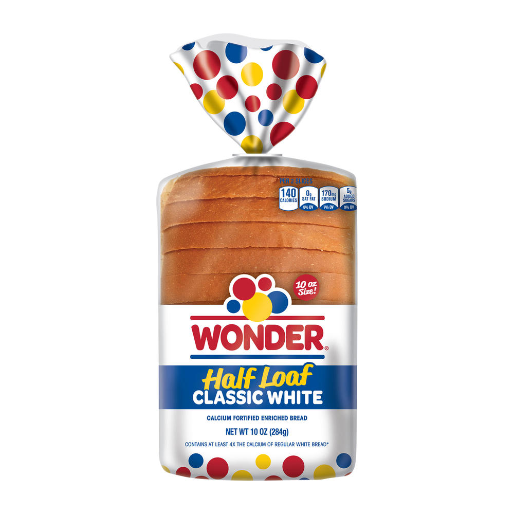Wonder Classic White Half Loaf, 10 oz