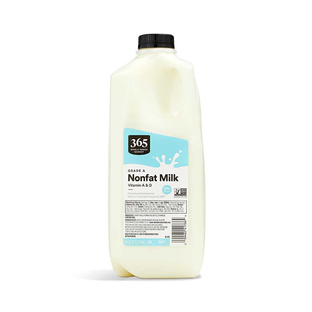 365 by Whole Foods Market Fat Free Milk, 64 fl oz