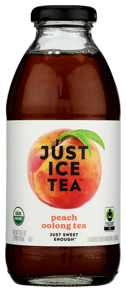 Tea Peach Oolong Organic, 16 Fl Oz