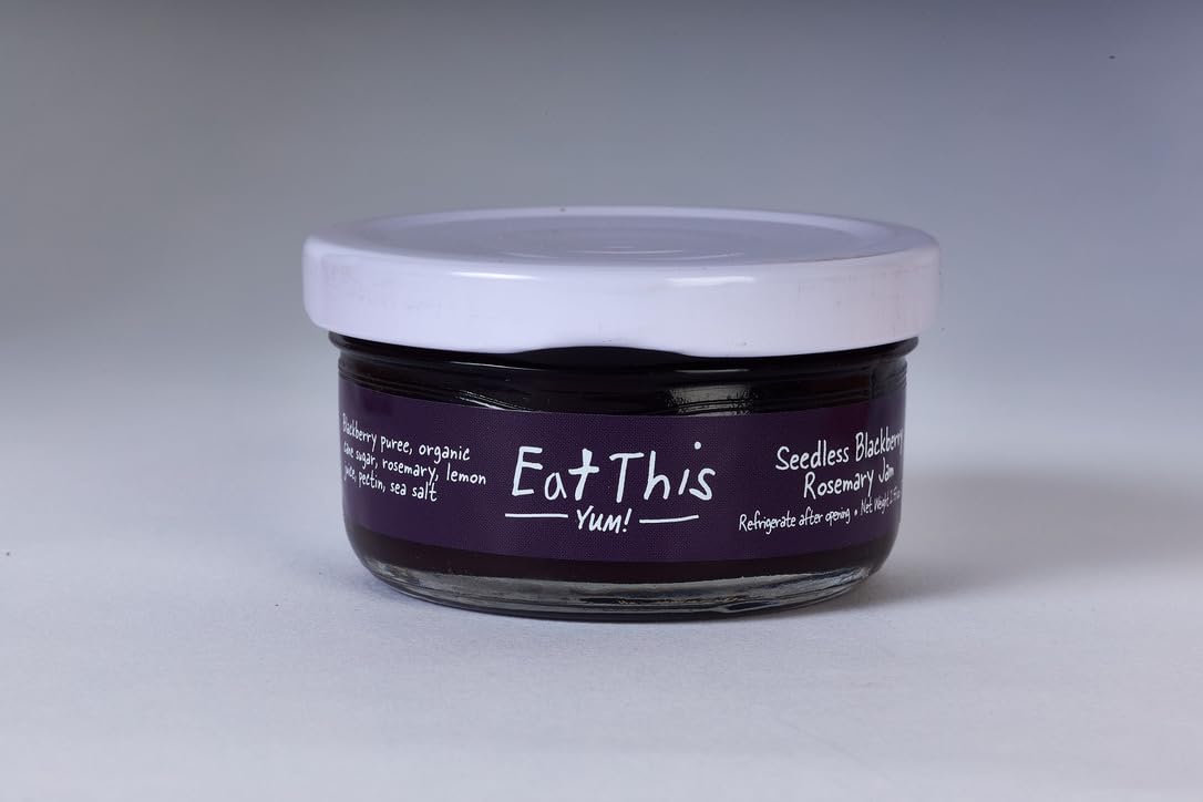 Jam Seedless Blackberry Rosemary, 2.5 Ounce