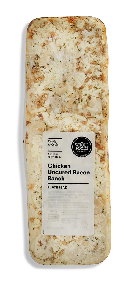 Whole Foods Market Kitchens, Chicken Bacon Ranch Flatbread, 10.52 oz