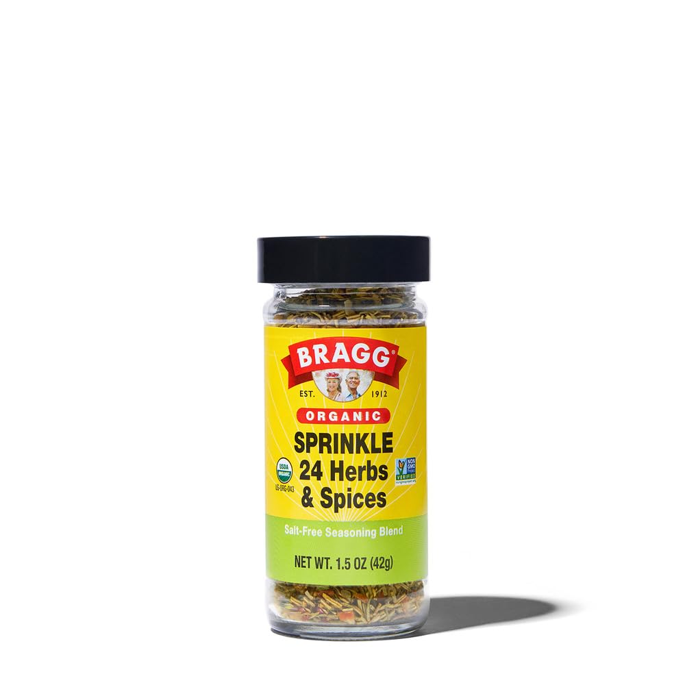 Sprinkles & Herbs Spices, 1.5 Oz | No added sodium, all-natural blend, non-GMO, great on vegetables, meats, salads & popcorn