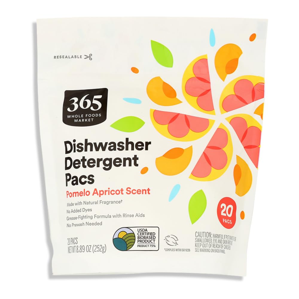365 by Whole Foods Market Pomelo Apricot Dish Pacs 20 Count, 8.89 OZ