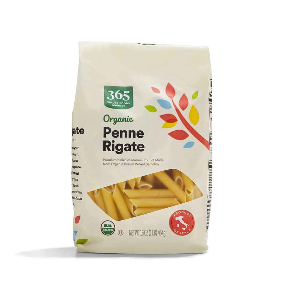 365 by Whole Foods Market Organic Penne Rigate, 16 Ounce