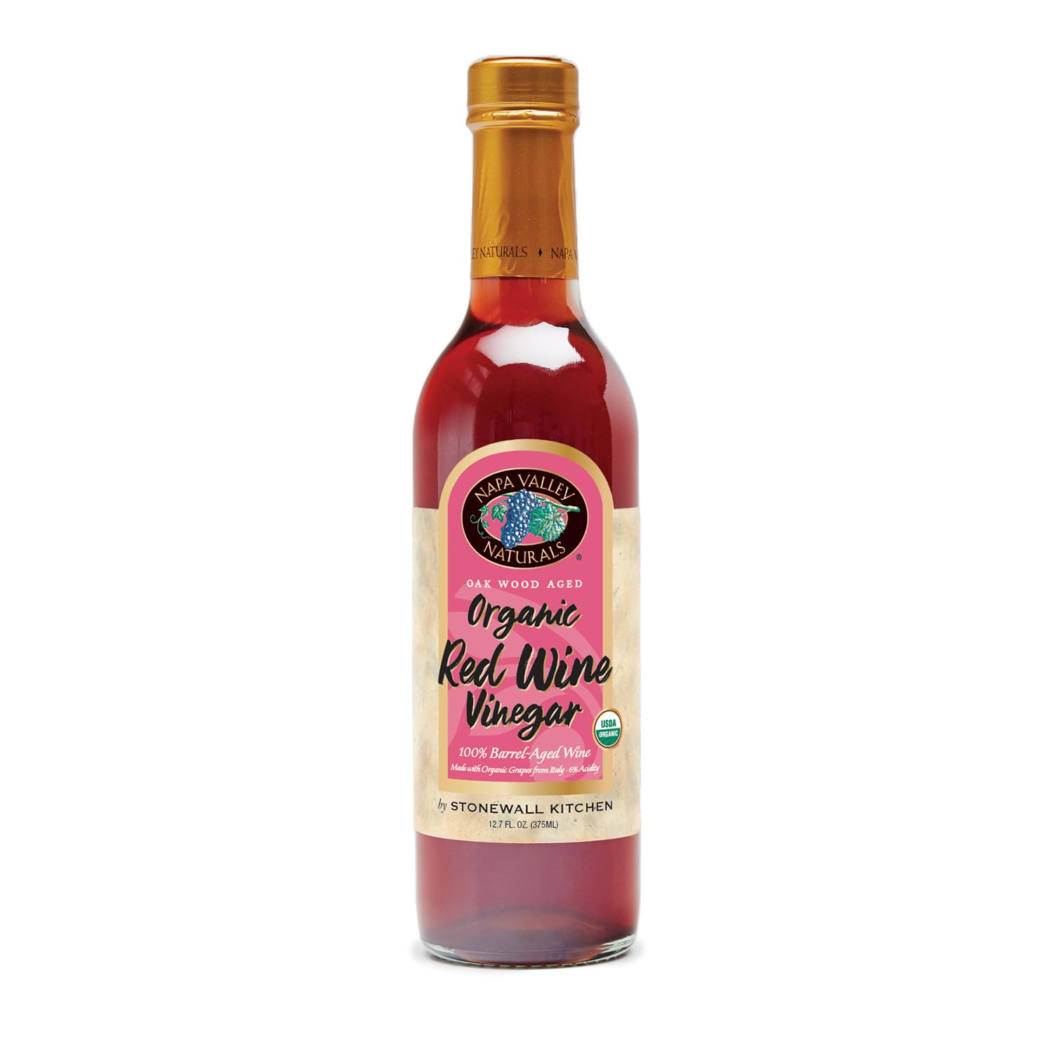 Napa Valley Naturals Organic Red Wine Vinegar, 12.7 Ounces