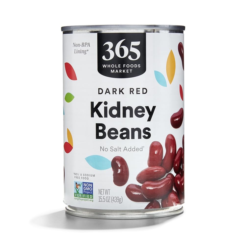 Dark Red Kidney Beans, No Salt Added, 15.5 oz