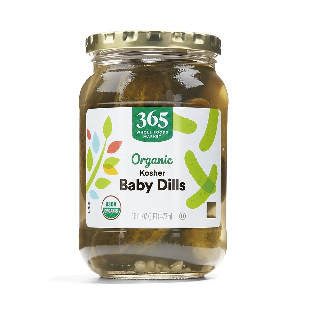 Organic Baby Dill Pickles, 16 Fl Oz